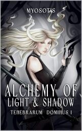 the cover of the alchemy of light and shadow book