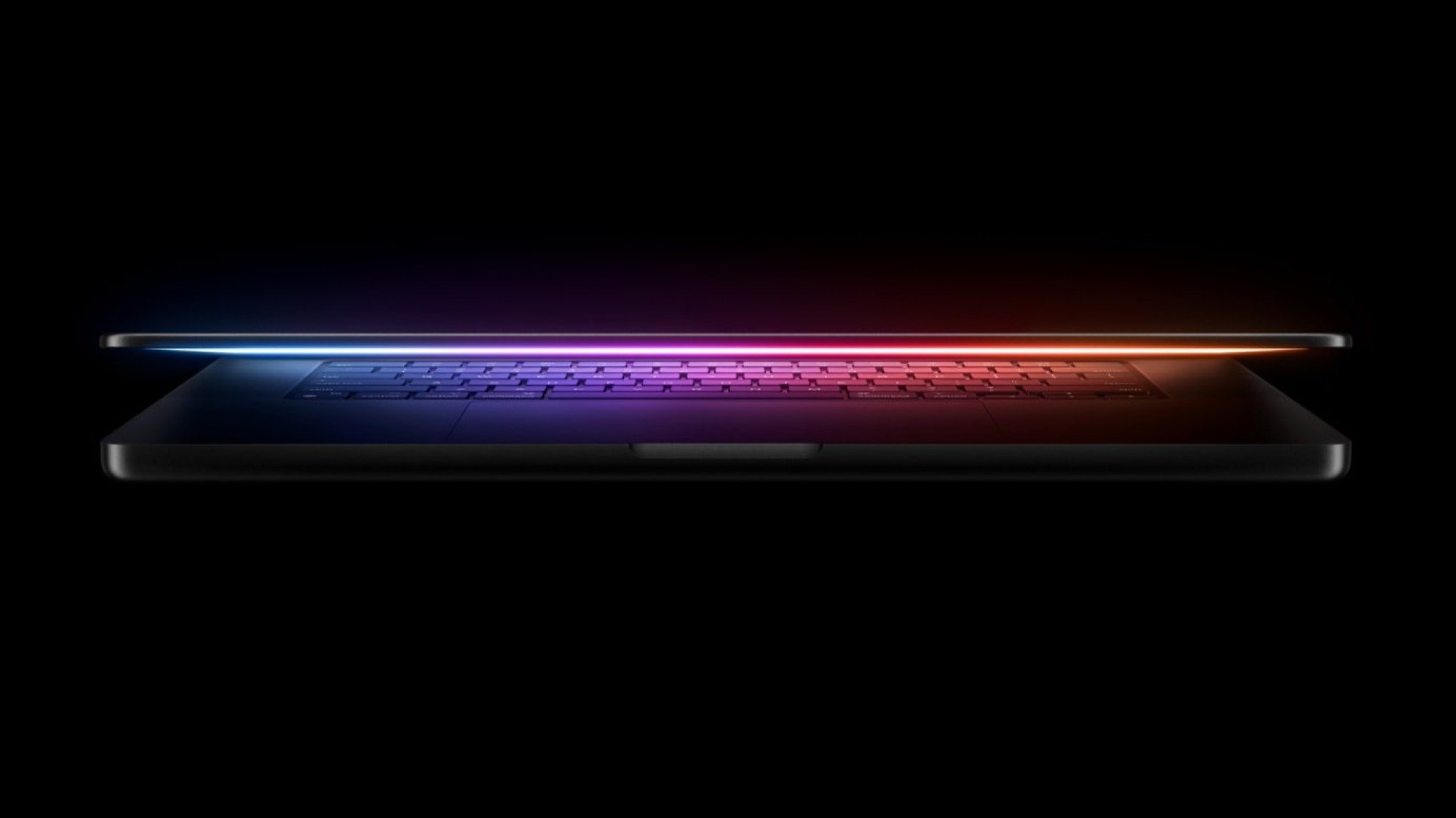 M4 MacBook Pro promo image on Apple's website