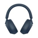 a blue pair of sony WH1000XM5 headphones