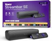 A Roku Streambar SE with packaging