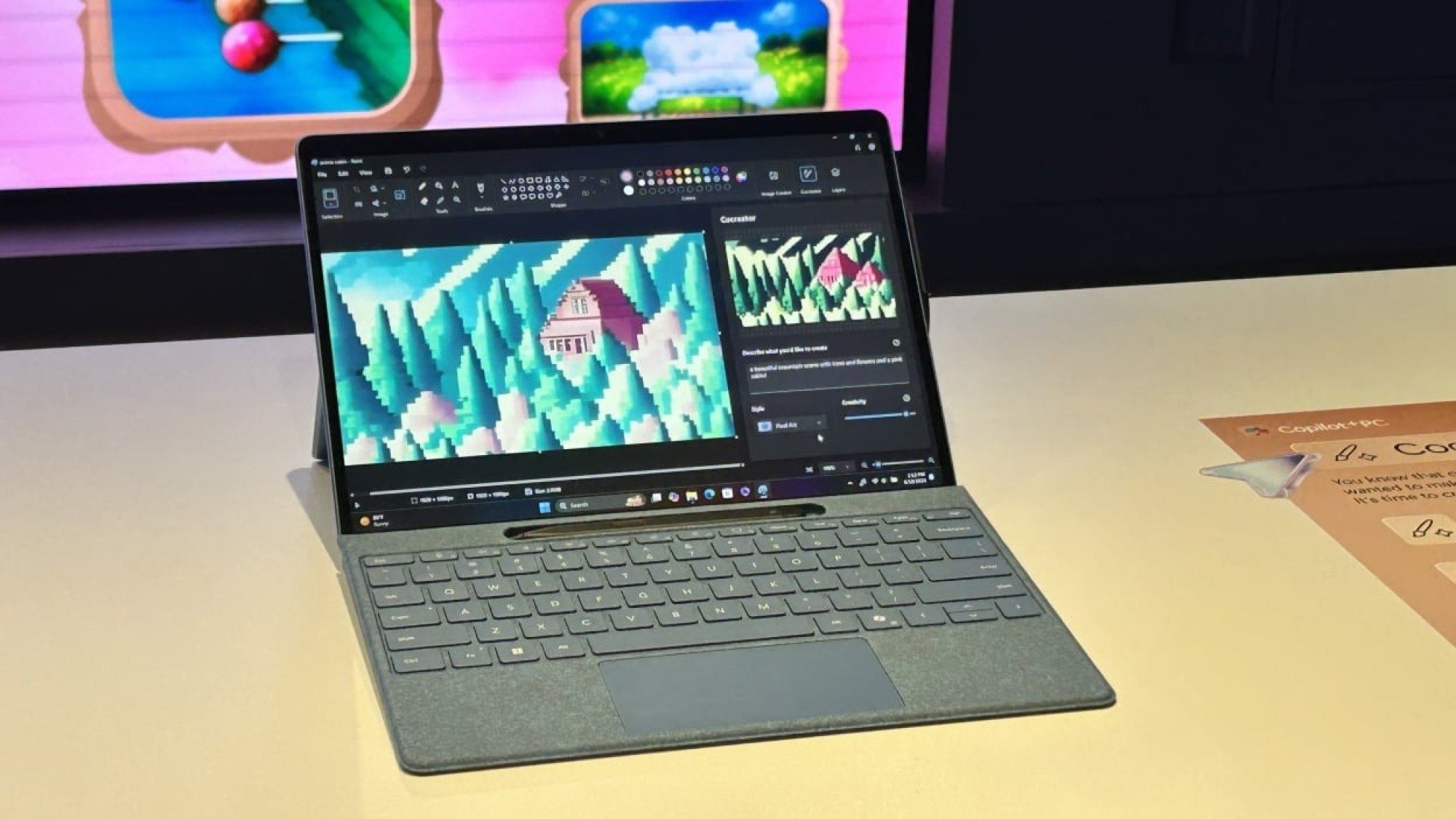 Co-creator on a Surface device