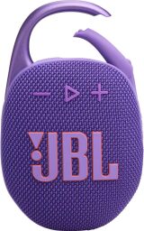 purple JBL Clip 5 speaker