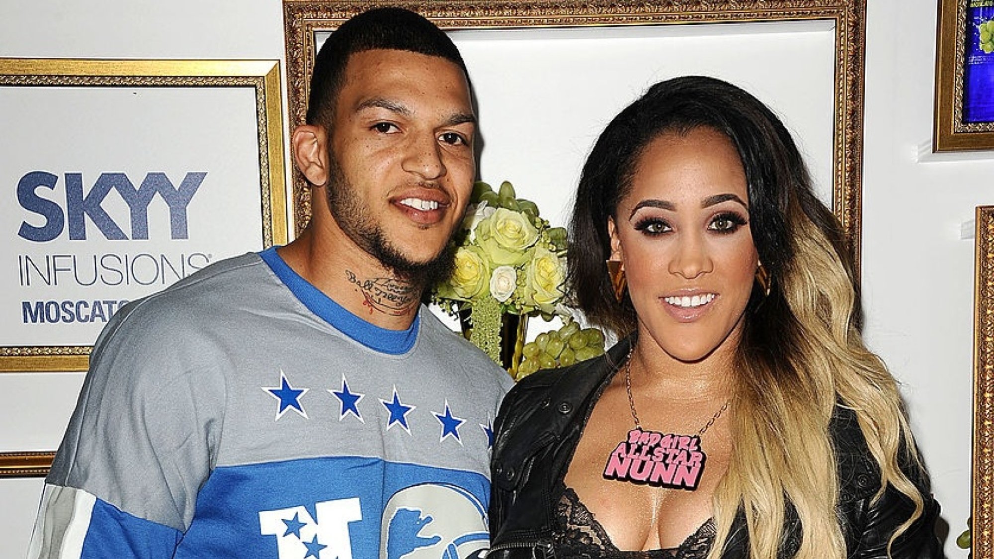 Natalie Nunn with husband Jacob Payne