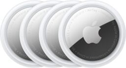 A set of four Apple AirTags