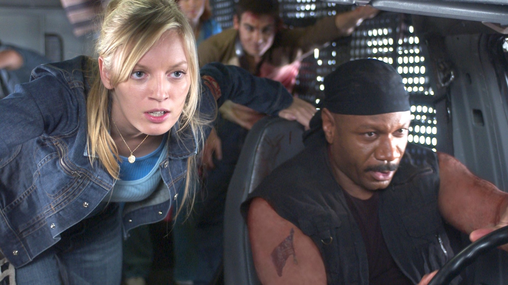 Sarah Polley and Ving Rhames in "Dawn of the Dead."