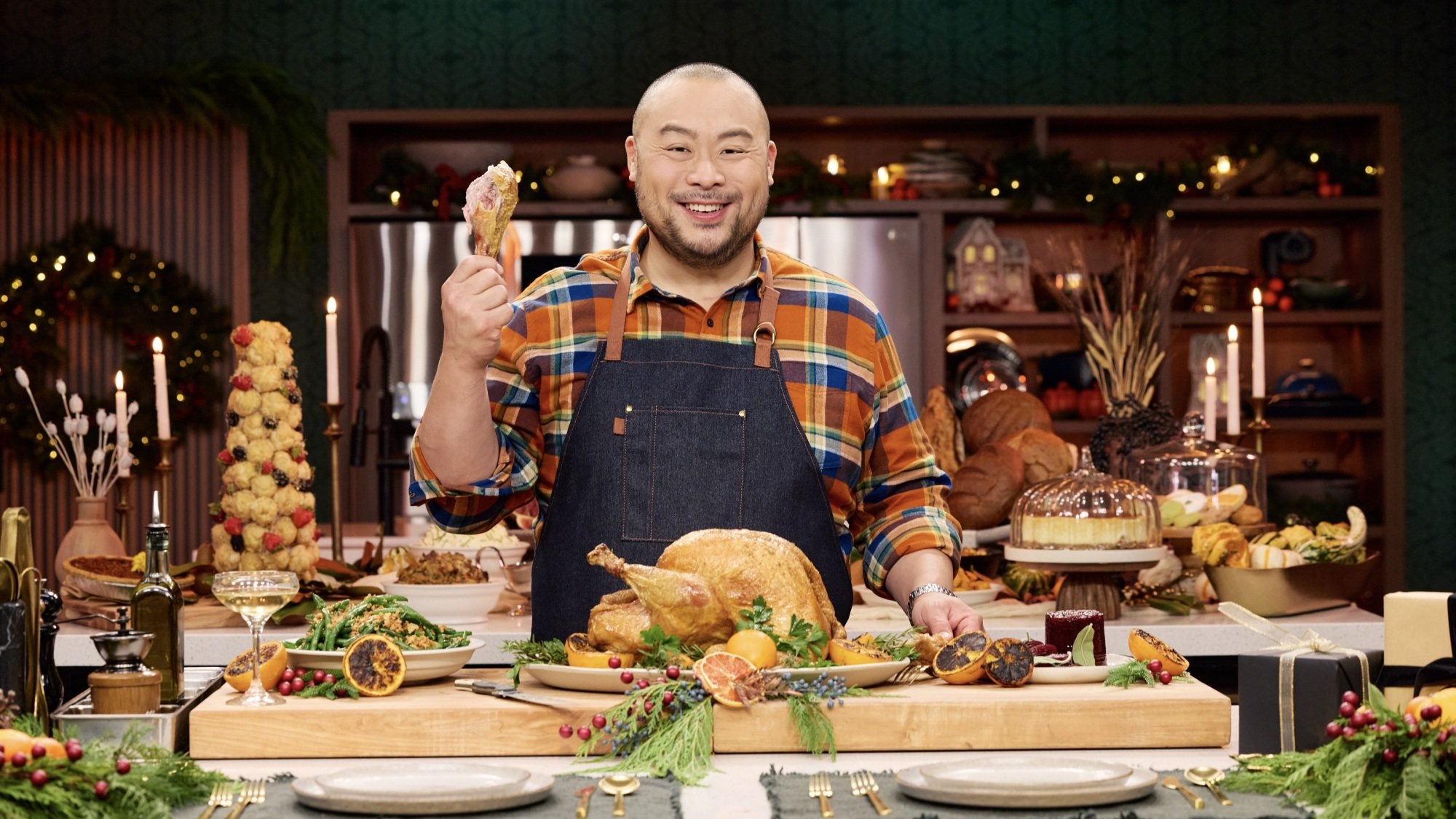 David Chang cooks up a holiday feast.