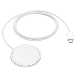 Apple Magsafe Charger on a white background