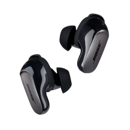 Bose QuietComfort Ultra Earbuds on a white background