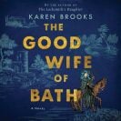 the audiobook cover for karen brooks' novel the good wife of bath