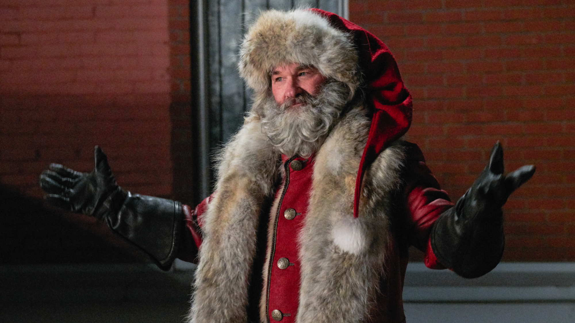 Kurt Russell as Santa in "The Christmas Chronicles."