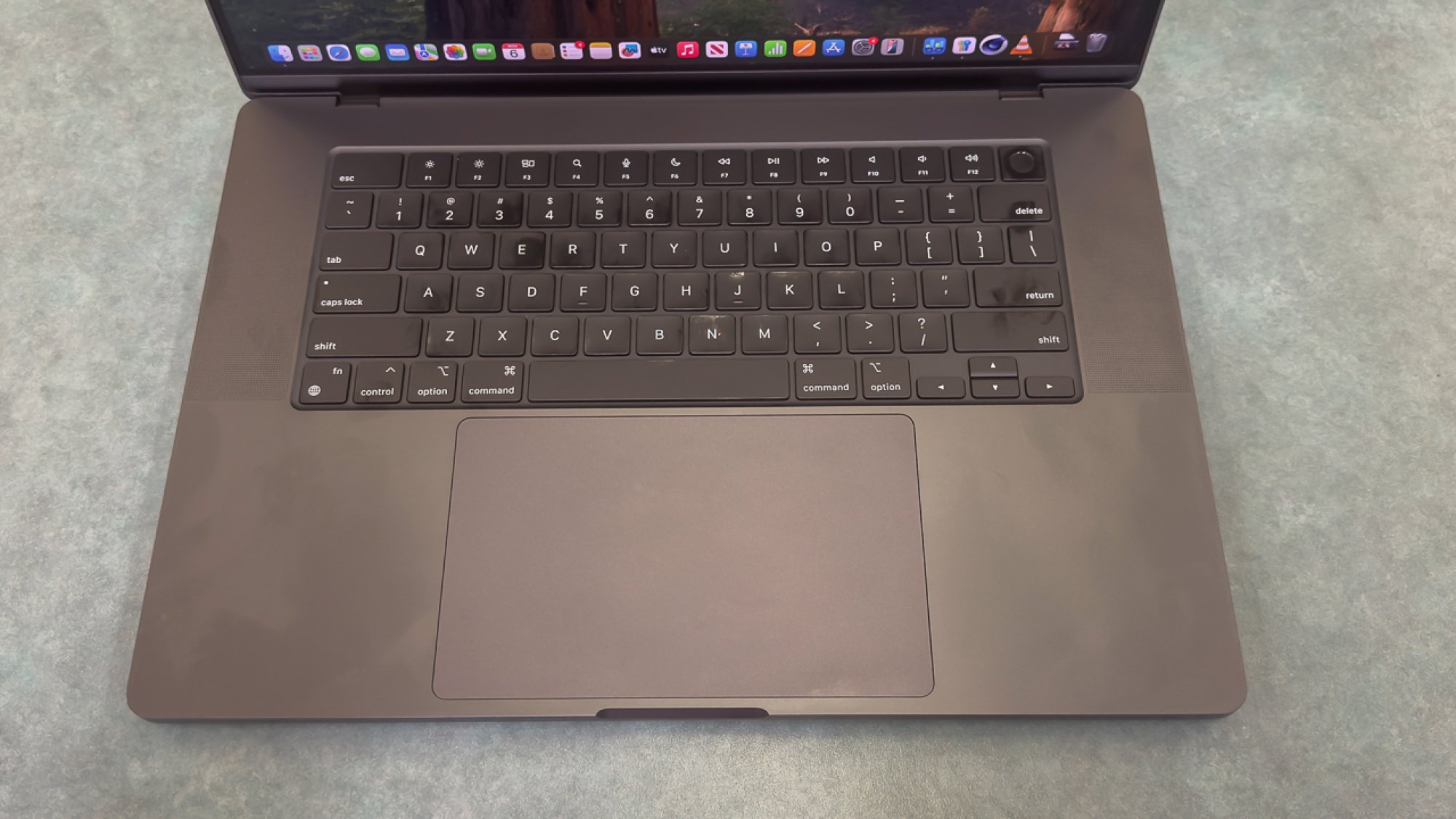 Apple MacBook Pro 16-inch keyboard